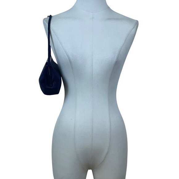 Marguerite Fressé Women’s Black Beaded Gold-Tone Floral Clasp Clutch Bag - Picture 11 of 13